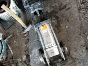 40口徑，配7.5KW電機(jī)，316L材質(zhì)立式多級(jí)泵